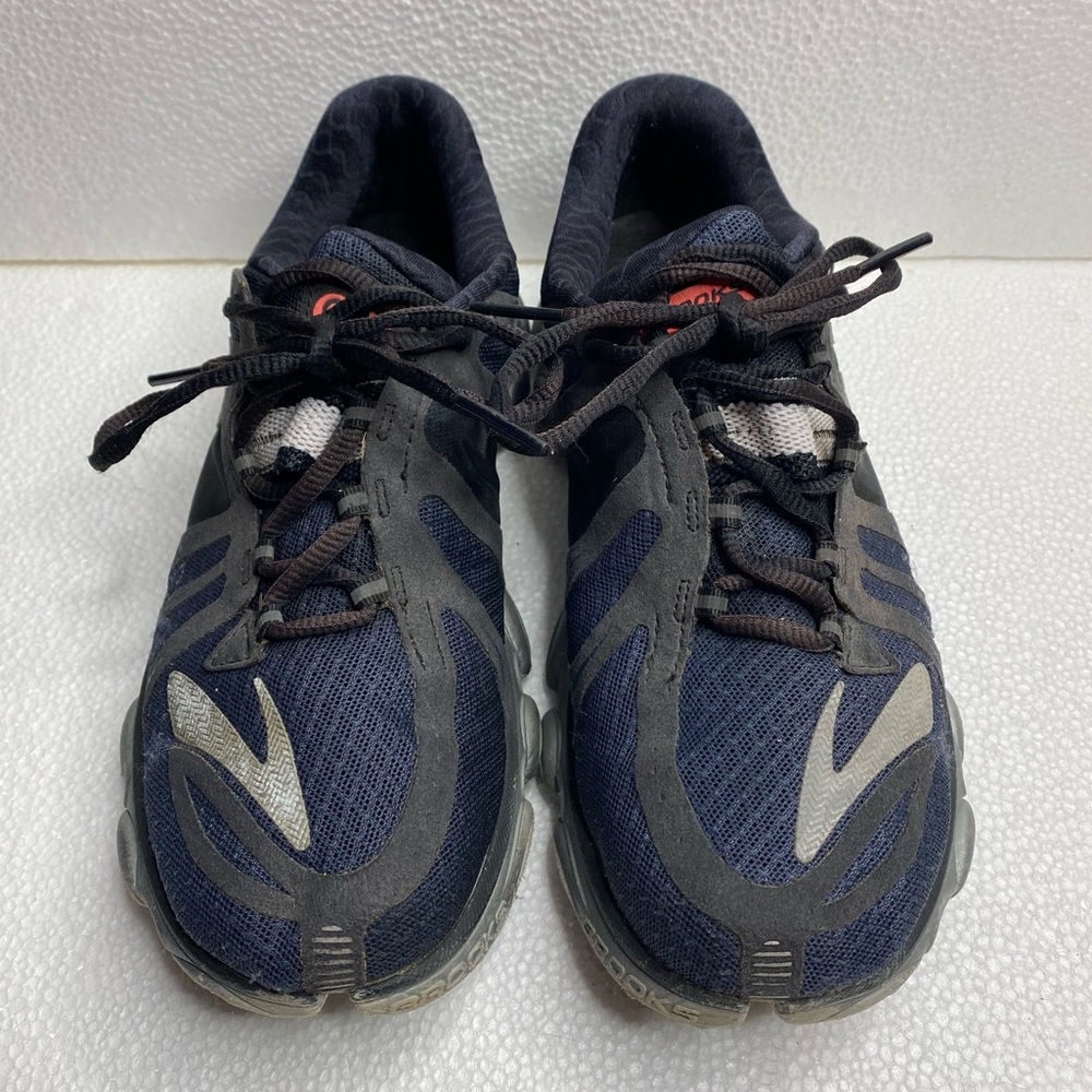 Brooks Womens Pure Flow 2 1201311B647 Navy Running Shoes Lace Up Size 8.5B